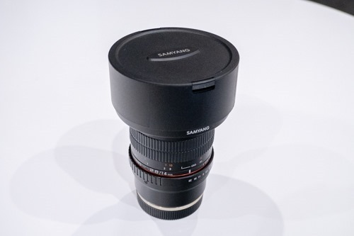 SAMYANG 単焦点広角レンズ「14mm F2.8 ED AS IF UMC（FE）」展示はじめ