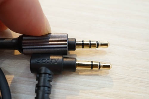 ASUHA 3極3.5mm -2PIN リケーブル