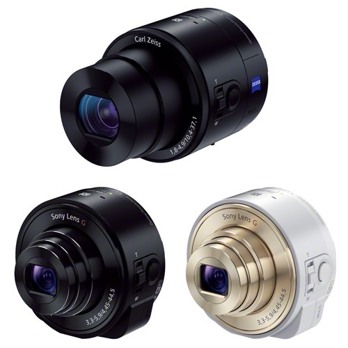 レンズスタイルカメラ「DSC-QX100」「DSC-QX10」、国内発表＆ソニー