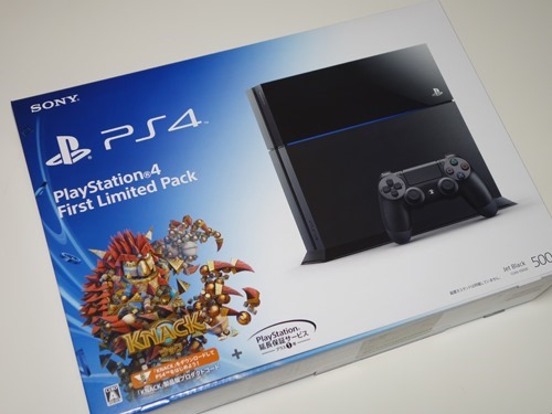 PS4  First Limited pack 　イヤホンなし