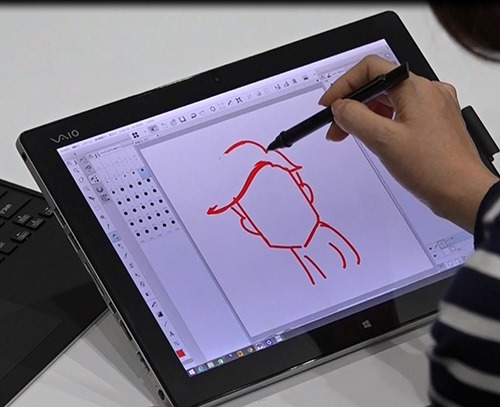 Vaio Z Canvasがやってきた イラスト描いてみた編 店長のつぶやき日記ハイパぁ 2