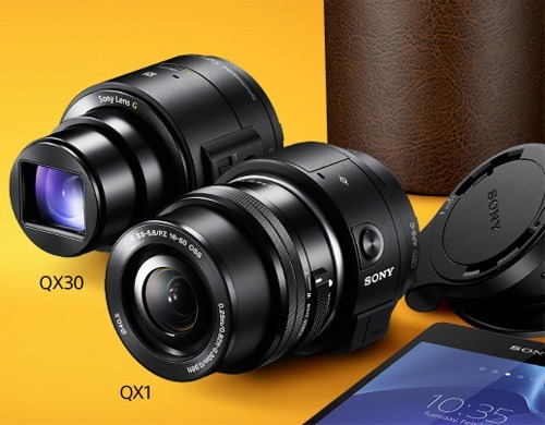 レンズスタイルカメラ、QX1とQX30が、国内でも発表！ - コール徳島店