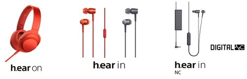 ソニーの新ヘッドホンブランド「h.ear」登場！ハイレゾ+デザイン