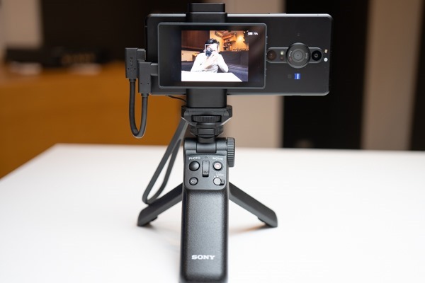 実機レビュー その2 専用モニター「Vlog Monitor XQZ-IV01」＞「カメラ 