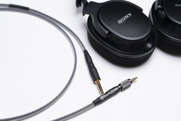 Brise Audio製 BriseHP forMDR-MV1 リケーブル5極4.4mm（ケーブルの長