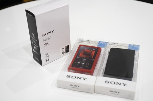 【限定価格セール！】  レッド ウォークマン　NW-A100シリーズ　16GB SONY ポータブルプレーヤー