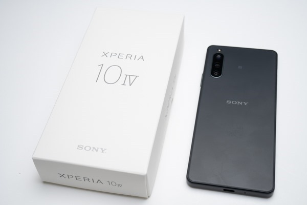 実機レビュー＞スタンダードモデルSIMフリー「Xperia 10 IV（XQ-CC44 ...