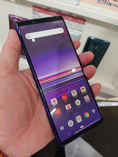 Xperia 1モックアップを ちょっと見てきた 店長のつぶやき日記