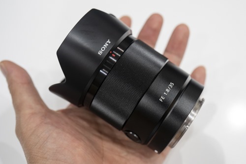 【美品】SONY 単焦点レンズ FE35mm F1.8 SEL35F18F