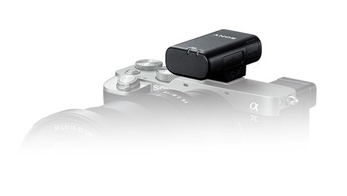 カメラ用ワイヤレスマイク「ECM-W2BT」、小型ラベリアマイク「ECM-LV1