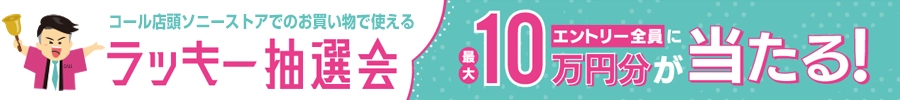 ソニーストアラッキー抽選会ここから