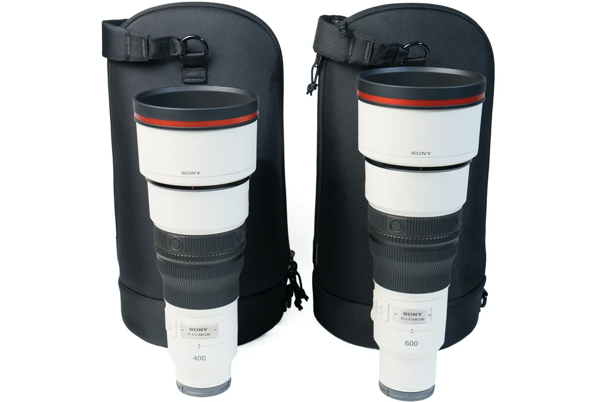 FE 400mm F4.5 GM OSS（SEL400F45GM）：約994g（三脚座除く）FE 600mm F6.3 GM OSS（SEL600F63GM）：約995g（三脚座除く）