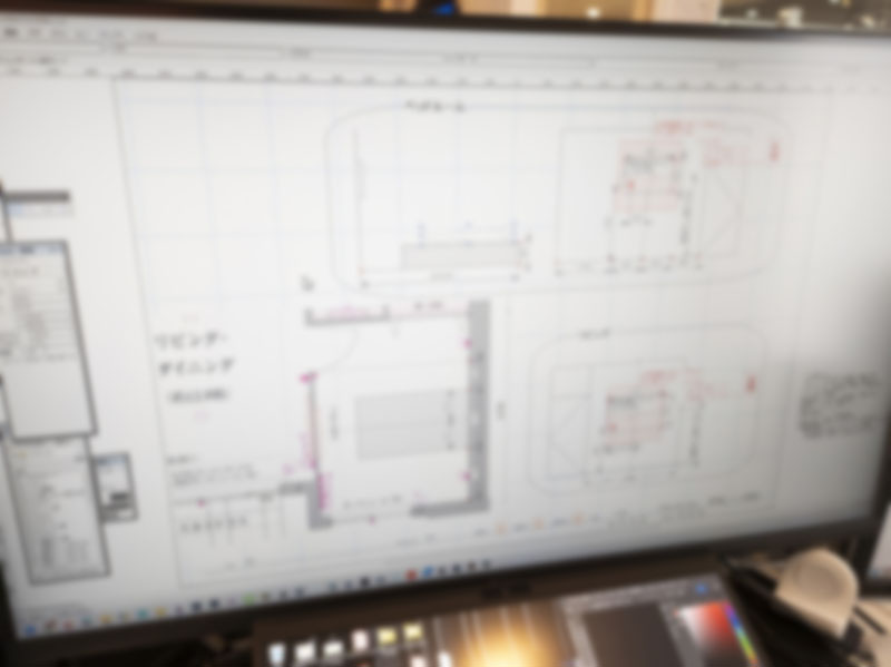 新築時の壁掛けテレビ施工には図面を用意