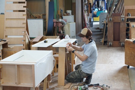 若い職人さんも、がんばってます。